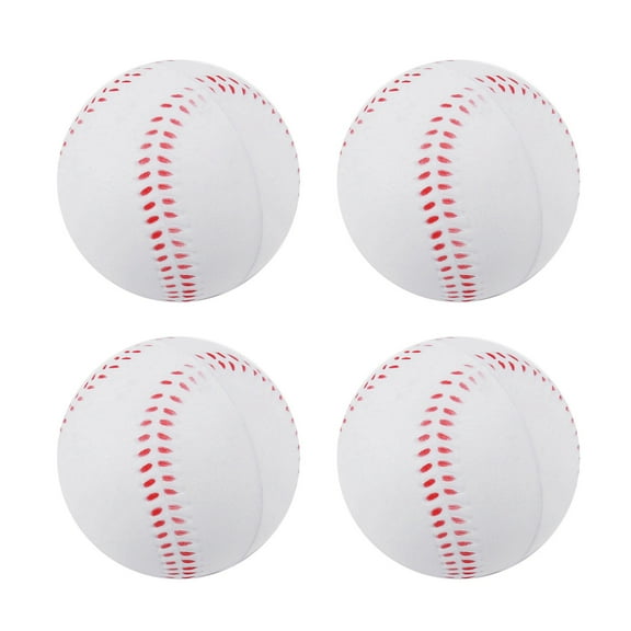 4X Sport Baseball Reduced Impact Baseball 10Inch Adult Youth Soft Ball for Game Competition Pitching Catching Training
