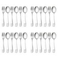thumbnail image 1 of 4X Stainless Steel Child Cutlery Bear Children Spoon and Fork Set Toddler Utensils Metal Cutlery Set, 1 of 6