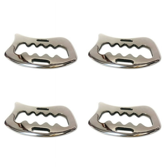4X Stainless Steel Gua Sha Scraping Massage Tool Soft Tissue Mobilization Body Pain Scraping Tool