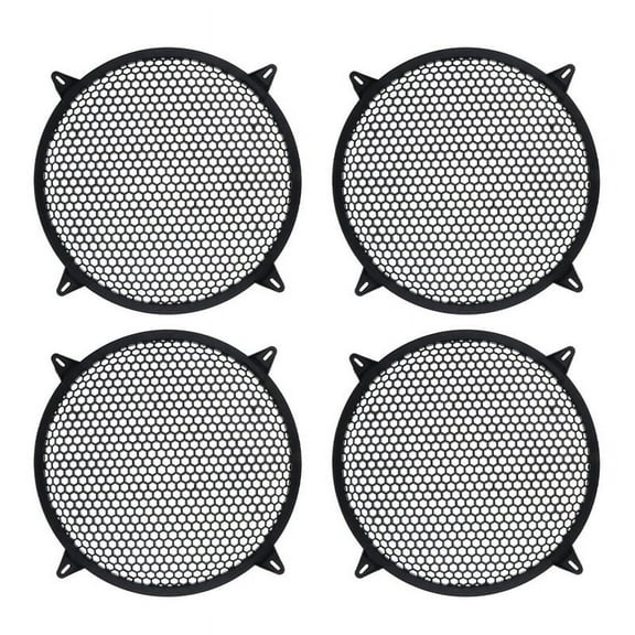 4X Subwoofer Grid Car Speaker Amplifier Grill Cover Mesh - 10 Inch