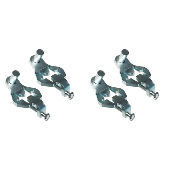 4X T Post Gate Hinge Pins Heavy Duty T-Post Gate Hinge for Farm Gate Garden and Backyard Gate