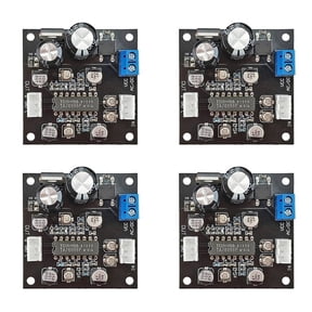 4X TA7668 Tape Drive Preamplifier Amplifier Tape Deck Board Magnetic Head Preamp Audio Recorder Desktop Radio DIY,4 x Preamp Audio Module,Black