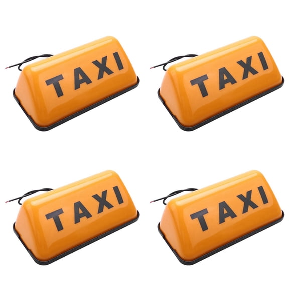 4X TAXI Led Indicator Light Sign LED Day Light Car Daytime Running Lights DC 12V 3W Auto Driving Roof Top Cab LED Sign