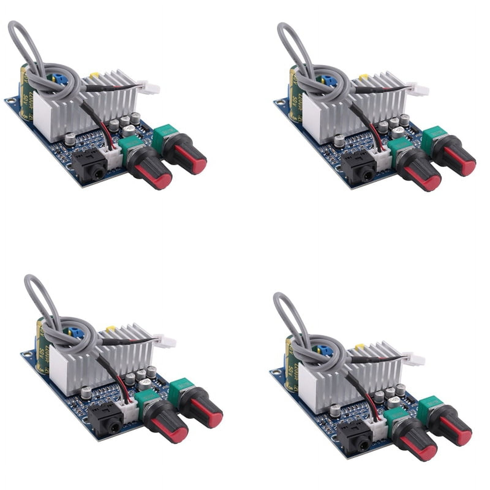 4X TPA3116 Subwoofer Amplifier Board 100W Bass Output DC12-24V Digital Small Power Amplifiers Video Audio Accessories