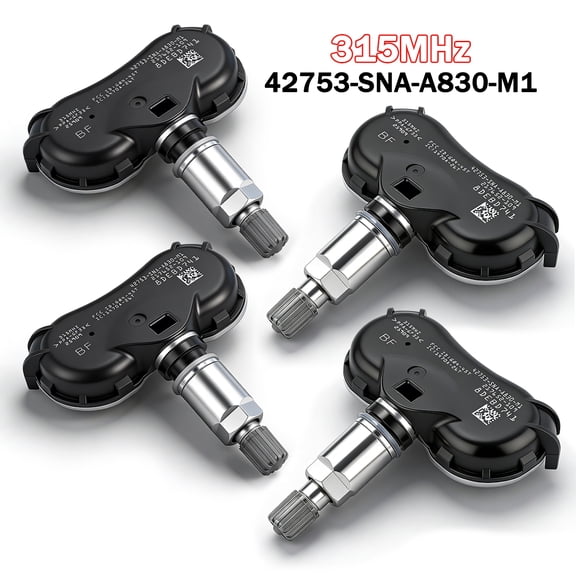 4X TPMS For 2008-2016 Honda Civic Civic Hybrid FIT Tire Pressure Sensors 315MHz