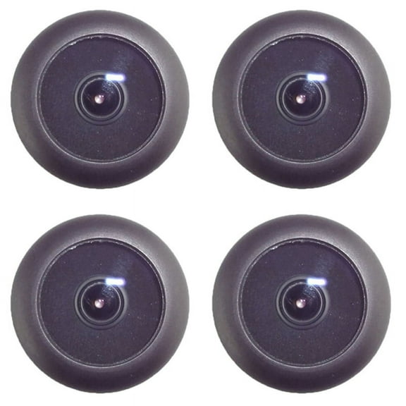 4X Technology 1/3Inch 1.8mm 170 Degree Wide Angle Black CCTV Lens for CCD Security Box Camera