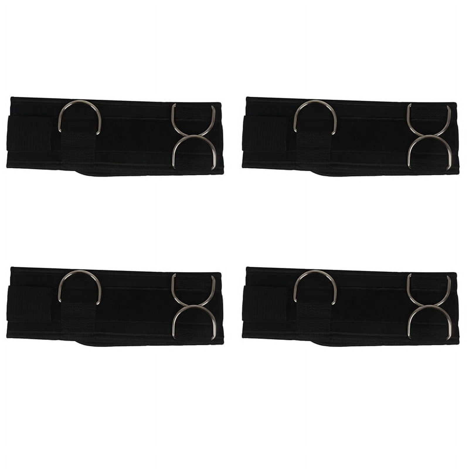 4X Training Resistance Band Belt Power Strength Dragging Rope Waist Tyre Weight-Bearing Gym Equipment for Weightlifting,4* Resistance Band Belt,Black