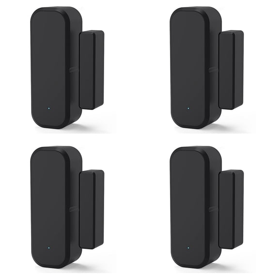 4X Tuya Wifi Door Sensor Window Entry Sensor Security Burglar Magnetic Sensor Alarm Smart Life for APP Remote Control