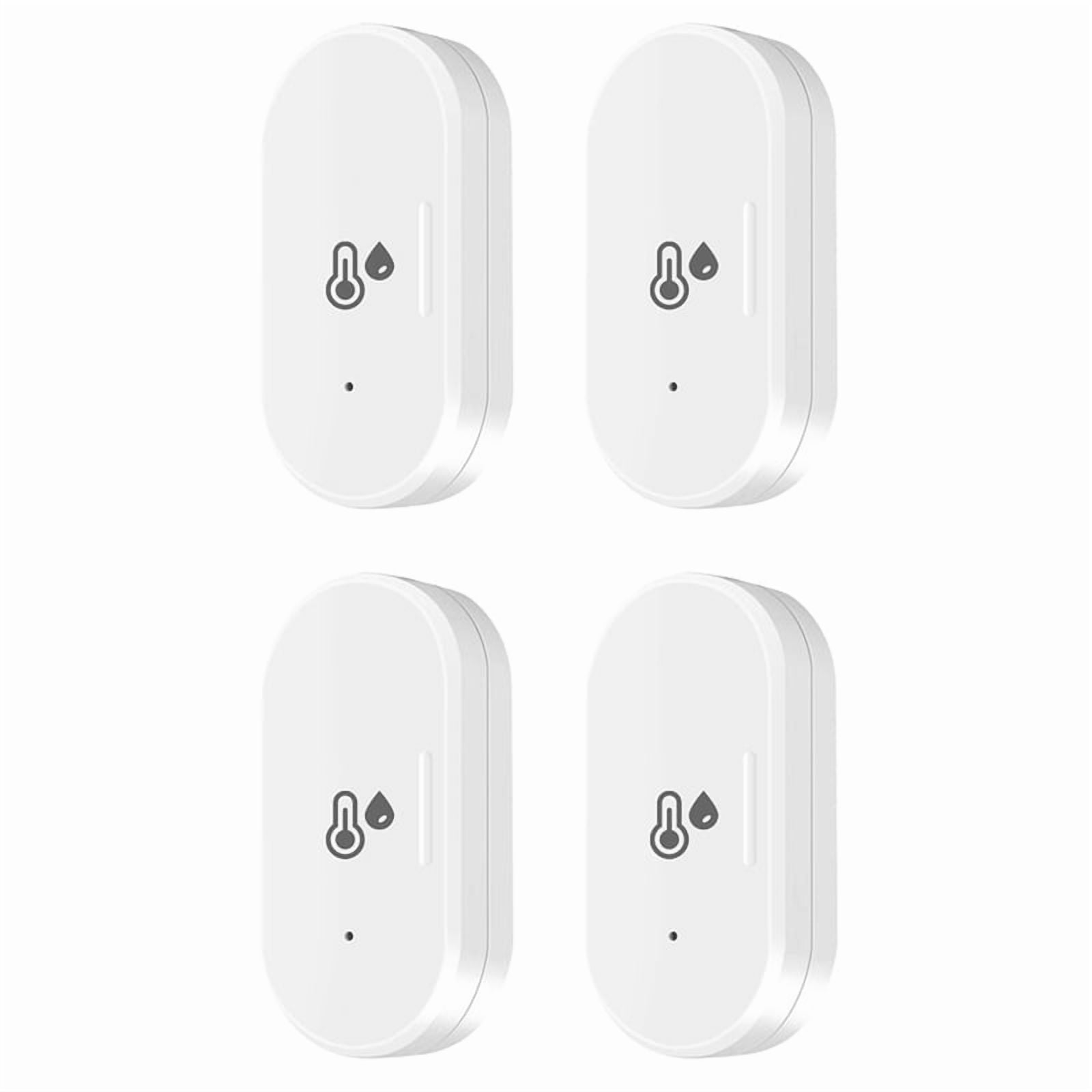 4X Tuya ZigBee Smart Temperature & Humidity Sensor, Mini Temperature Humi