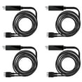 4X USB MIDI Cable Converter USB Interface to InOut MIDI Cord for PC