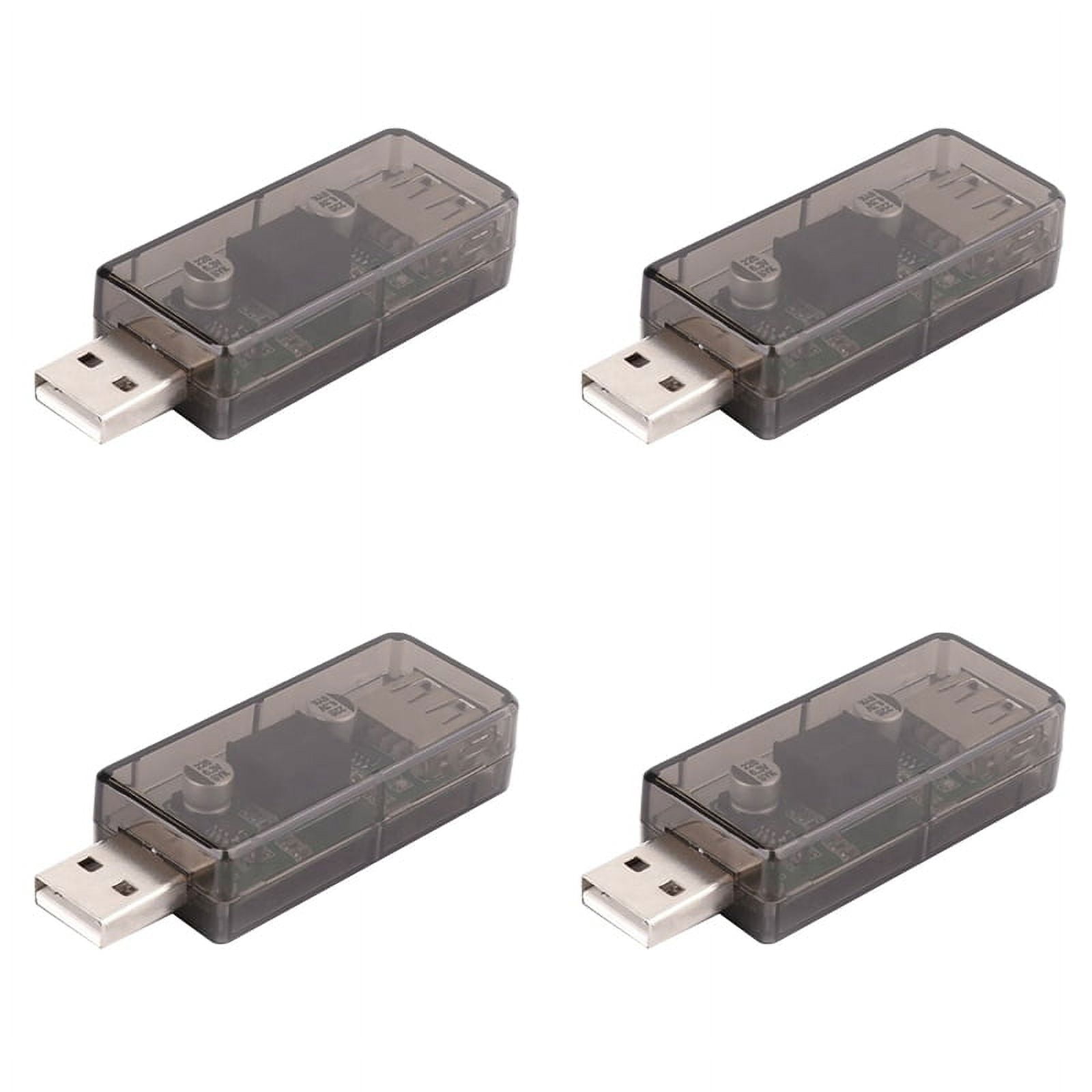 4X USB to USB Isolator Industrial Grade Digital Isolators with Shell 12Mbps Speed ADUM4160
