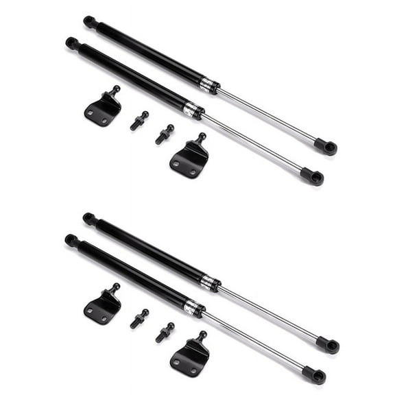 4X Universal 400mm 300N Car Front Hood Cover Rear Trunk Boot Shock Lift Strut Support Bar Gas Spring