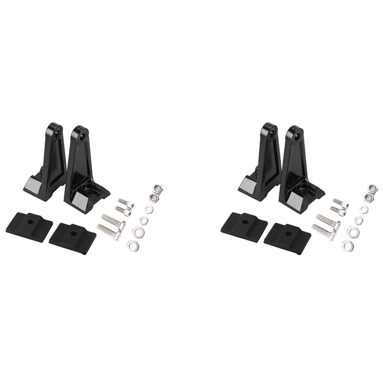 4X Universal Brackets Mounting LED Base Brackets for LED Light Bar Side ...