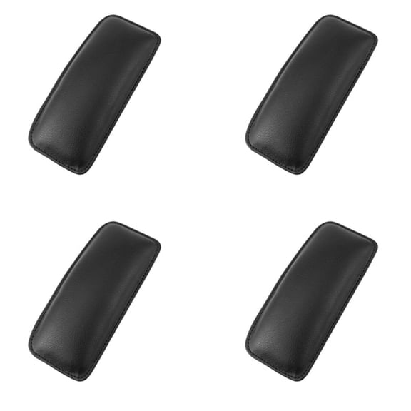 4X Universal Car Armrest Cushion, Door Armrest Protective Pad Soft Leather Armrest Pad