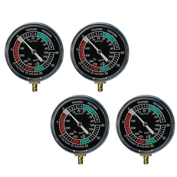 4X Universal Motorcycle Vacuum Gauge Carburetor Synchronizer Gauge Meter Balancer Gauge Tool