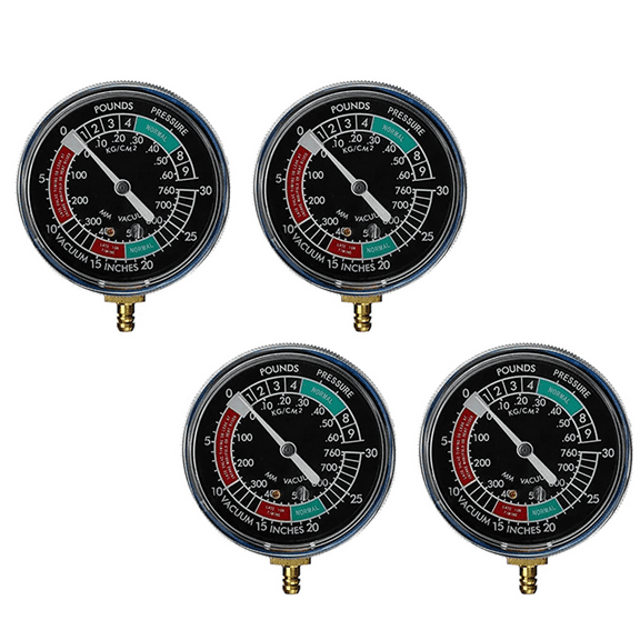 4X Universal Motorcycle Fuel Vacuum Gauge Carburetor Synchronizer Meter Balancer Tool