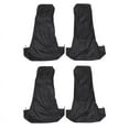 thumbnail image 1 of 4X Universal Waterproof Nylon Front Car Van Covers Protectors Black Pair, 1 of 8