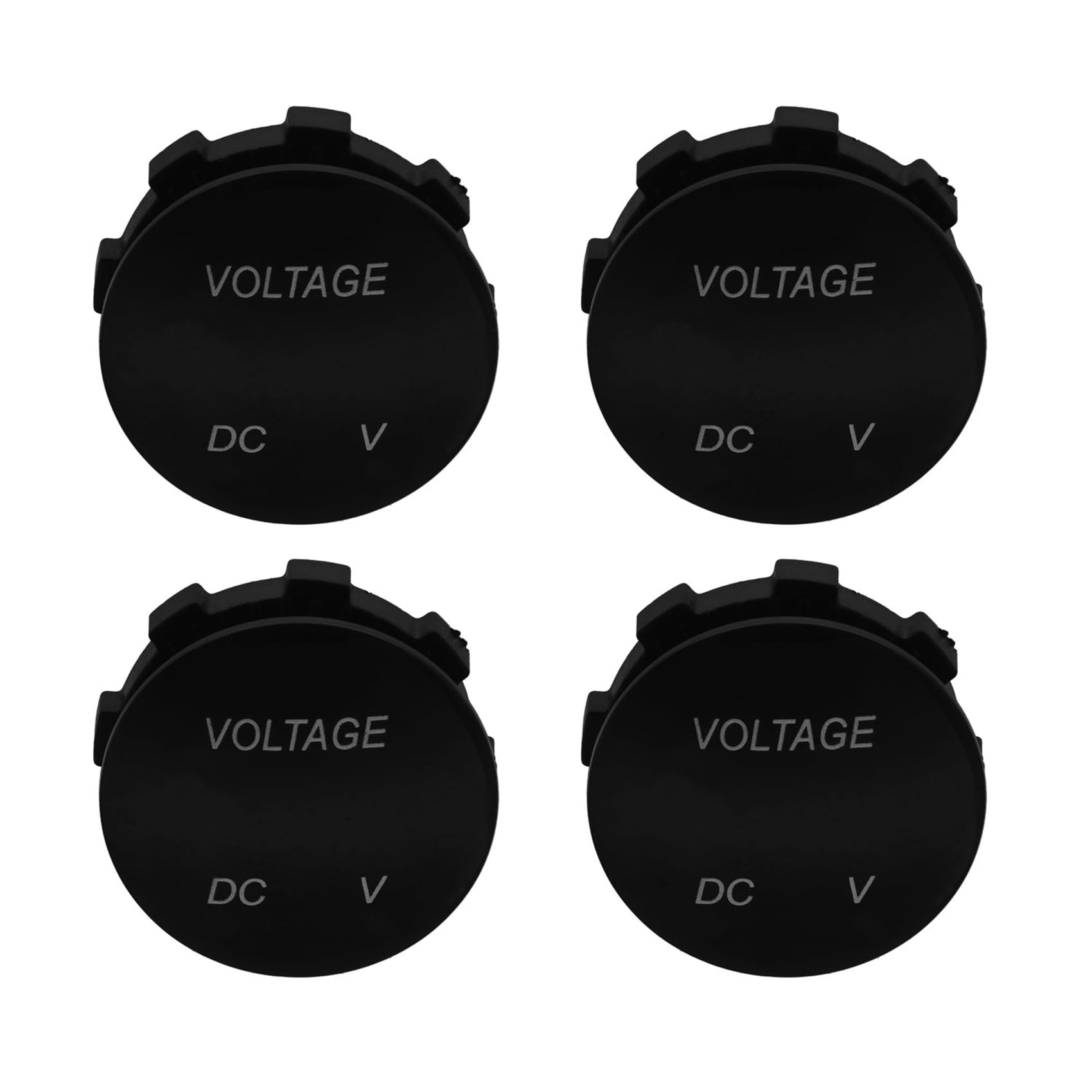 4X Voltage Meter Universal Voltmeter Digital Display Water Resistant