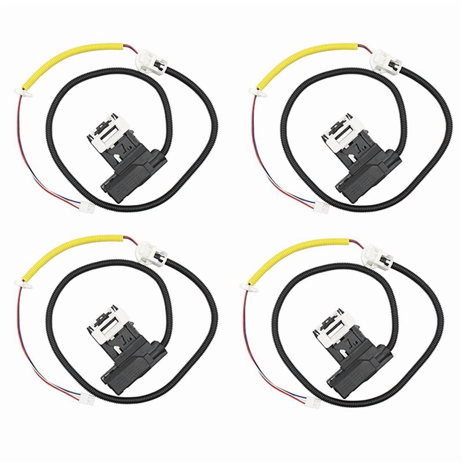 4X W11307244 W10682535 Washer Lid Lock Switch Replacement(3 Wires) for ,Washing Machine Lid DoorLatch Assembly
