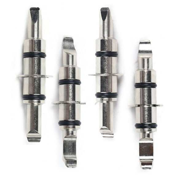 4X Wheel V3D Alignment System Diameter 14.35MM Clamp Reversible Rim Claw Kit Silver 0.56*3.38