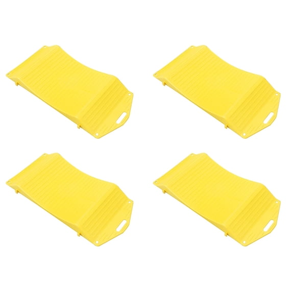 4X Wheels Tire Saver Ramps,Tire Anti-Slip Saver Ramps Slip  Load Bearing Capacity Tool ,A