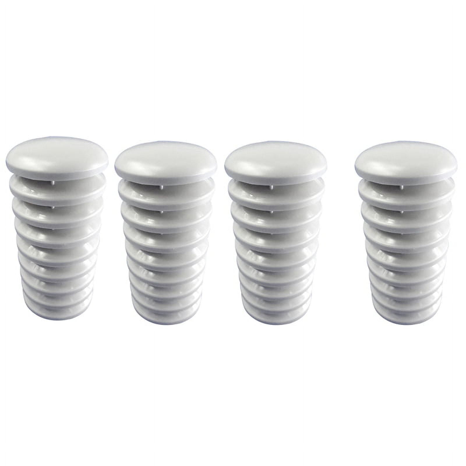 4X White Plastic Outer Shield for Hygro Sensor, for Weather Station (Transmitter / Hygro Sensor)