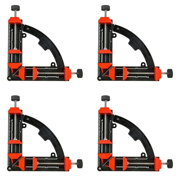 4X Woodworking Angle Clamp 30-90 Degrees Adjustable -Angle Fixing Tool Right-Angle Clamp