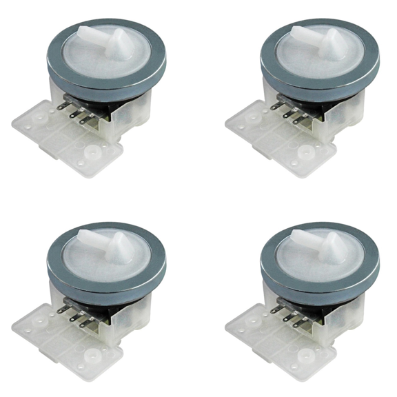 4X XQB45-95 DC5V 10mA Washing Machine Water Level Switch Washing Machine Water Level Sensor Automatic Sensor,4 x water level switch,Silver-White