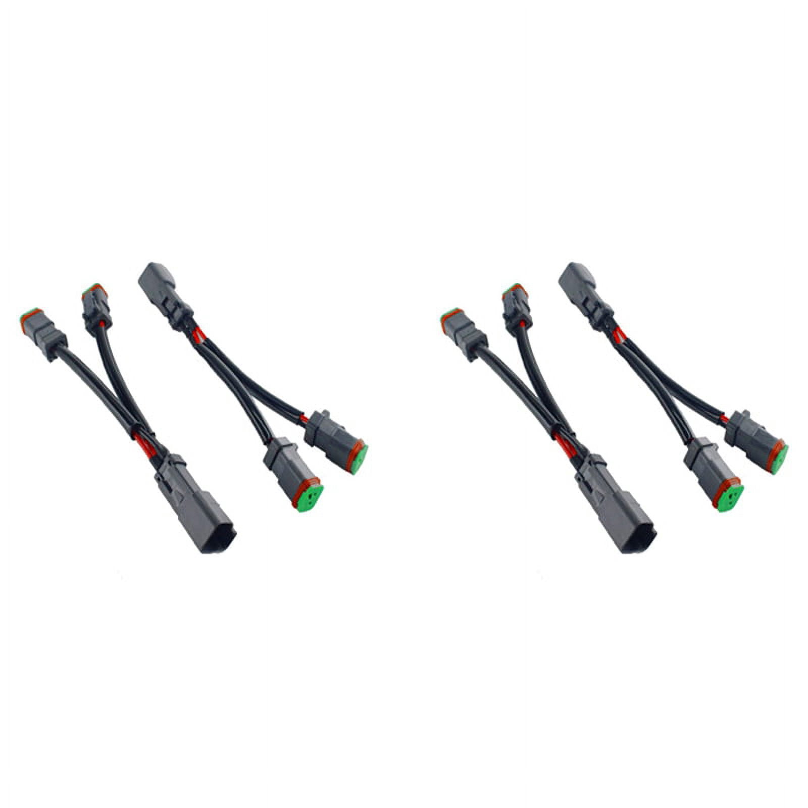 Socket Adapter 10x Y Leads Deutsch Dt Dtp 2 Pi | Cuotas sin interés