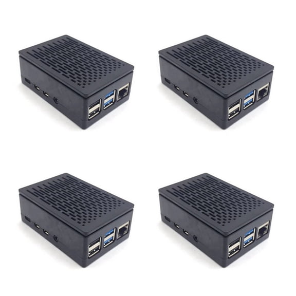 4X for 4 Case Shell Box Enclosure Installable Cool Fan Aluminum HeatSink Enclosure for 4B