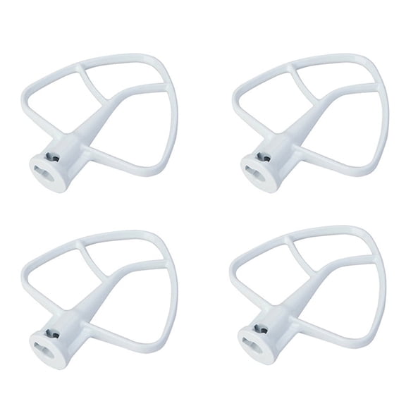 4X for KA Mixing Head Flat Beater K45B Mixer Flat Beater Attachment for 4.5-5 Quart Tilt-Head Stand Mixers