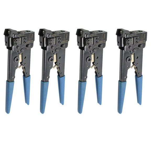 4X for RJ45 8P8C 8P LAN Ethernet Network Cable Cord Crimper Crimping Tool