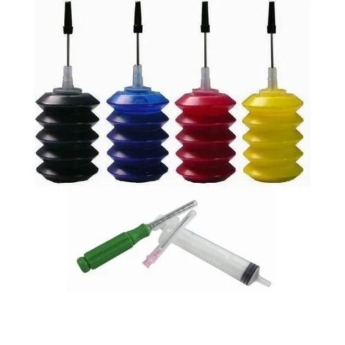 4X30Ml Refill Ink For Canon Cartridge Pg-40 And Cl-41 And All Pixma Printers