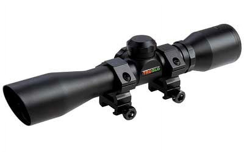 4X32 SR DIAMND BLK W/ RINGS