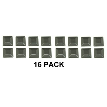 4X4 BLACK Fence Post Plastic Cap- Pick a Pack (3 5/8 X 3 5/8) Fits 4 x 4 Nominal Fence Posts Wholesale/Bulk Pricing (Black, 16 Pack)