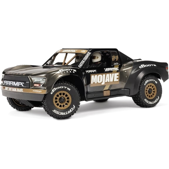 4X4 Brushless Desert RC Truck, Small Scale RTR Vehicle with Dynamic Stability Control