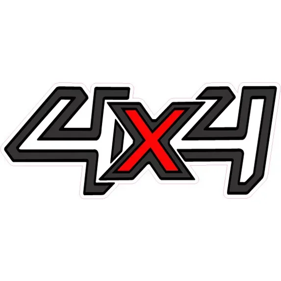4X4 Ford Ranger Style One Piece Sticker Window Decal Phone Decal Water ...