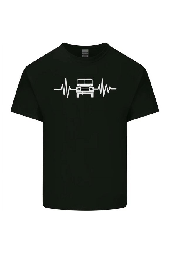 4X4 Heart Beat Pulse Off Road Roading T-Shirt