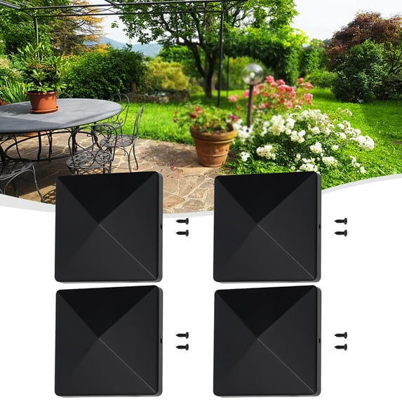 4X4 Inch Plastic Fence Post Cap Post Cap To Protect Outdoor Wooden Fence