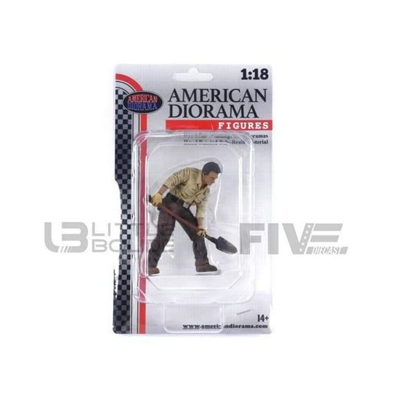 "4X4 Mechanic" Figure 4 for 1/18 Scale Models by American Diorama