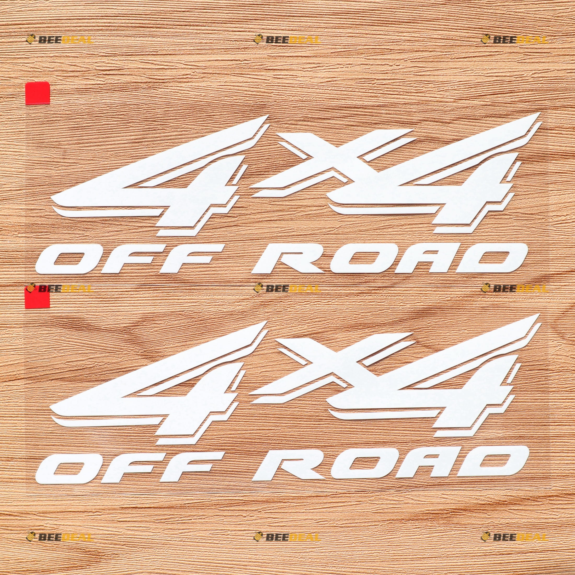 4X4 Off Road Italics Shadow Letters Car Truck Vinyl Decal Sticker - 2 ...
