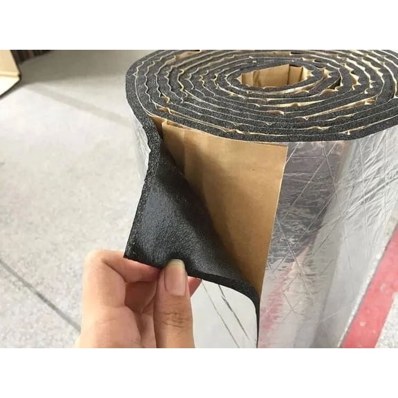 4X4 Thermal Reflective Mat Sound Deadener: Car/Truck/RV Heat & Noise Insulation