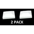 thumbnail image 1 of 4X4 WHITE Fence Post Plastic Cap- Pick a Pack (3 5/8 X 3 5/8) Fits 4 x 4 Nominal Fence Posts Wholesale/Bulk Pricing (WHITE, 2 Pack), 1 of 10