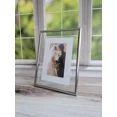 thumbnail image 1 of 4X6 Clear Modern Glass Style Photo Frame Tarnish Resistant And Lacquer Coated, 1 of 3