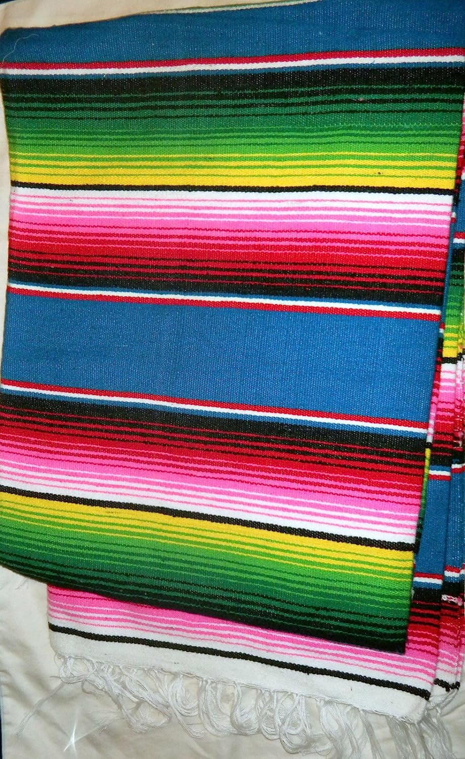 4X6 Ft. MultiColored Zarape Mexican Blanket
