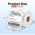 4X6 Shipping Labels, Roll Labels For Shipping Label Printer,Thermal