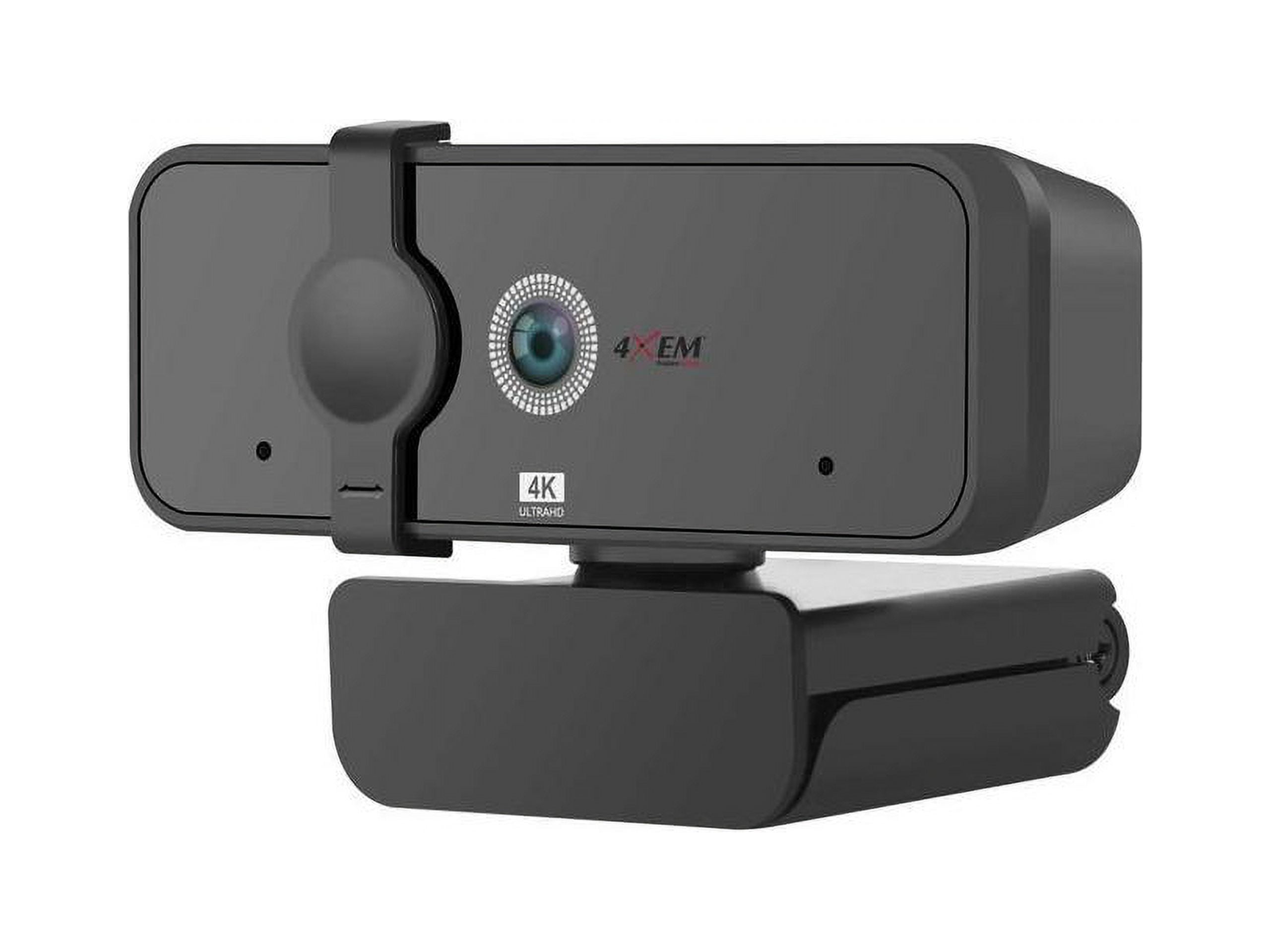 4XEM Webcam - 3 Megapixel - 30 fps - Black - USB 2.0 Type A (4xwebcam1080p)