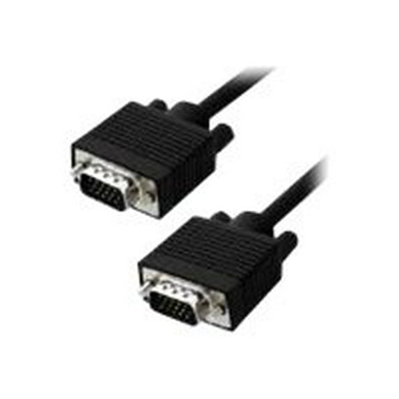 4XEM 10FT High Resolution Coax M/M VGA Cable