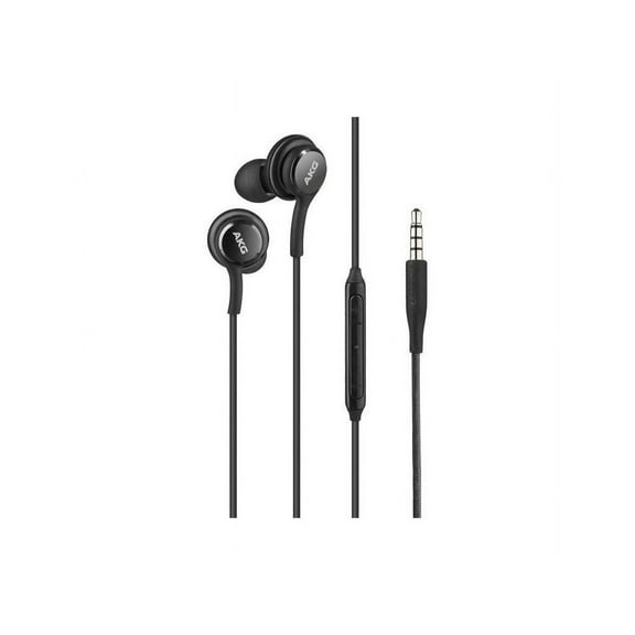 4XEM 3.5mm AKG Earphones with Mic and Volume Control Black 4XSAMEARAKGB