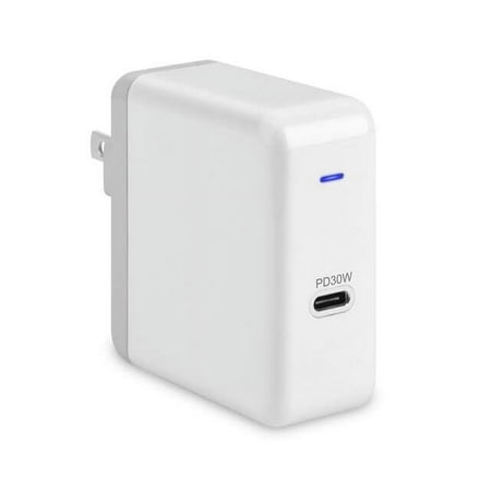 4XEM 3FT USB-C Cable and USB-C Quick Charge, White